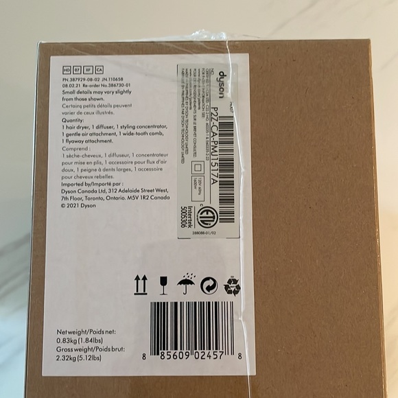 Brand new Dyson supersonic hair dryer - Picture 3 of 6